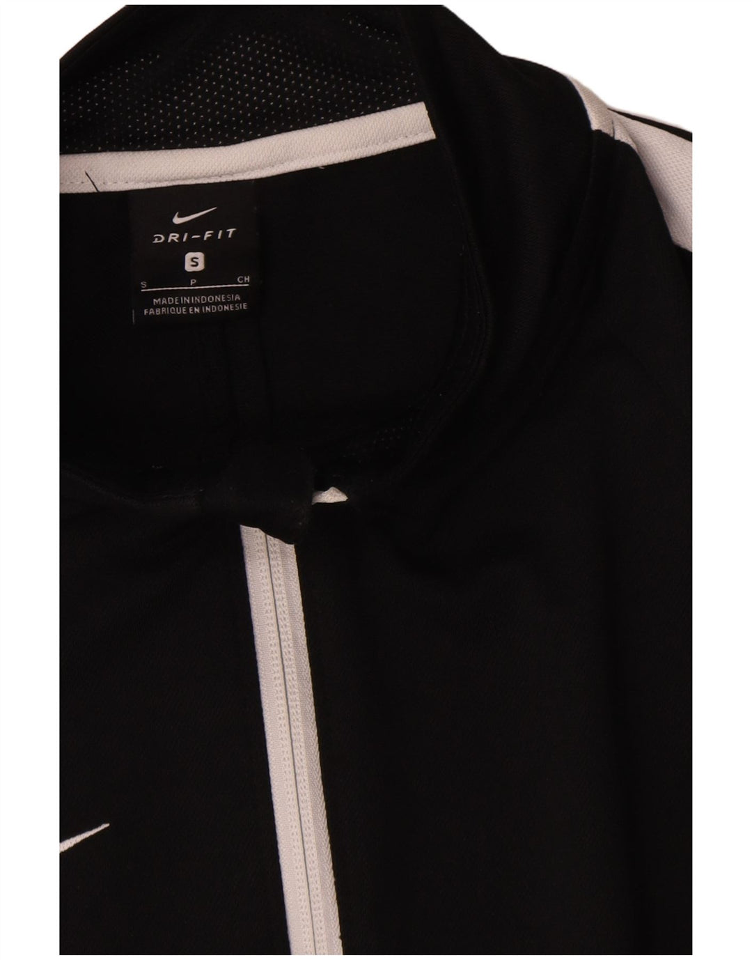 Jachetă de top pentru trening Nike Dri Fit pentru bărbați, negru, poliester color bloc