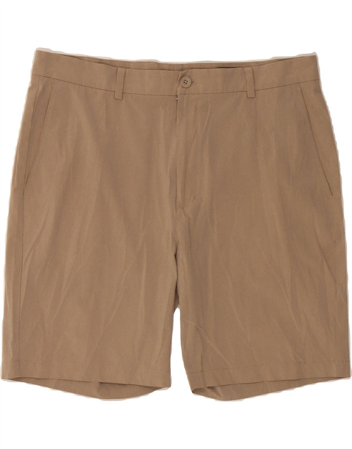 VINEYARD VINES Womens Chino Shorts W38 XL  Brown Polyester Vintage Vineyard Vines and Second-Hand Vineyard Vines from Messina Hembry 
