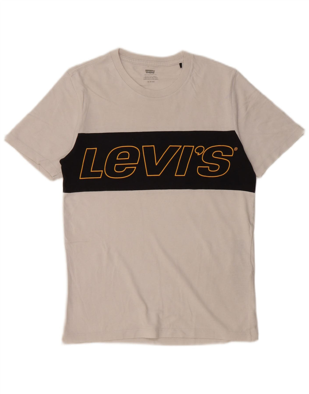 Tricou grafic pentru bărbați Levi's Top XS Bumbac color bloc alb