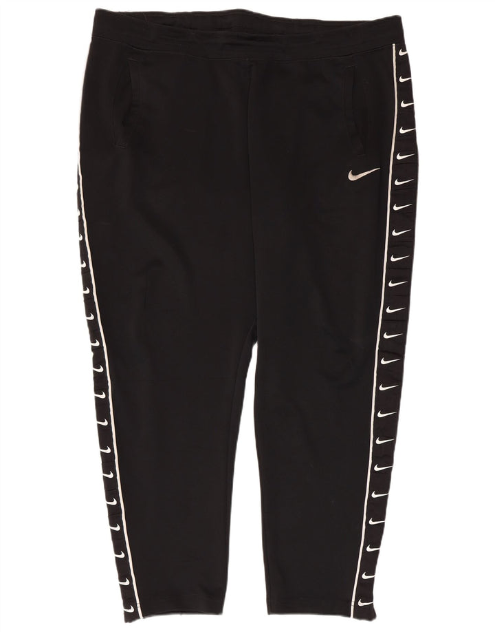 Pantaloni de trening grafic pentru bărbați NIKE 2XL poliester negru