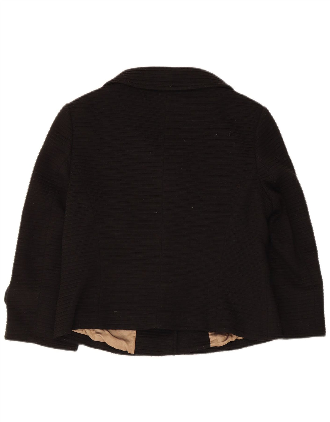 Jachetă pentru femei Marks & Spencer cu mâneci 3/4, UK 12 Medium Black