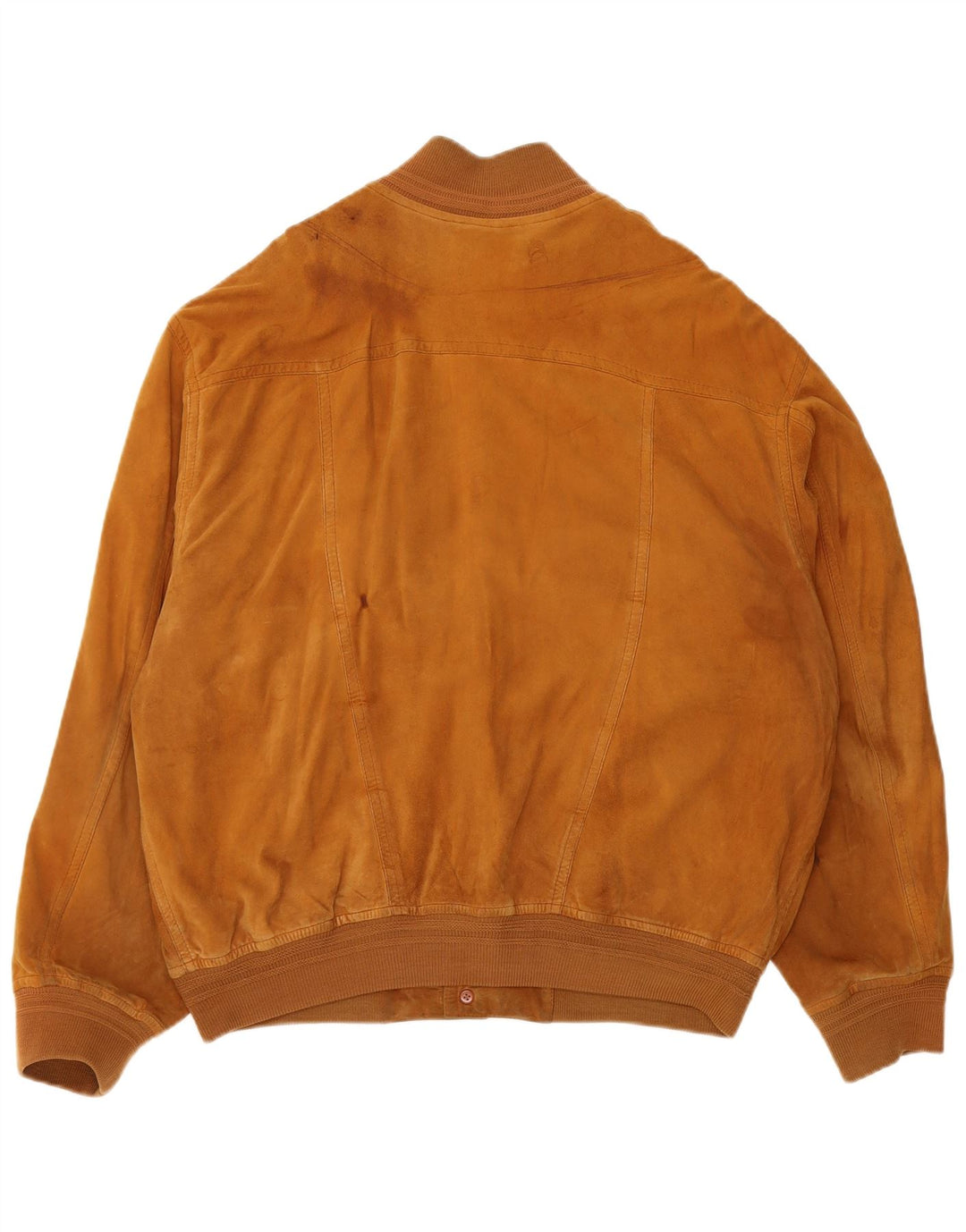 Bomber vintage pentru femei de piele intoarsa UK 18 XL maro