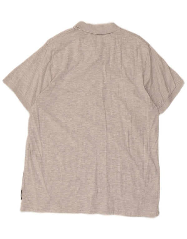 Tricou polo pentru bărbați French Connection 2XL bumbac gri