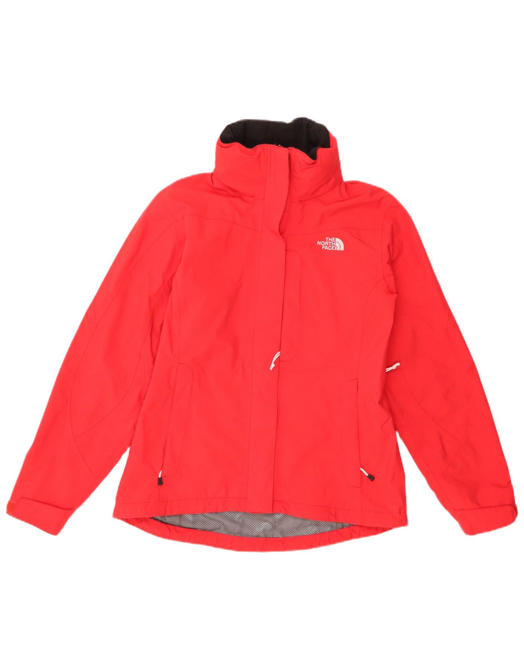 The NORTH FACE Jachetă de ploaie Hyvent oversized cu glugă pentru femei UK 36 Small Red
