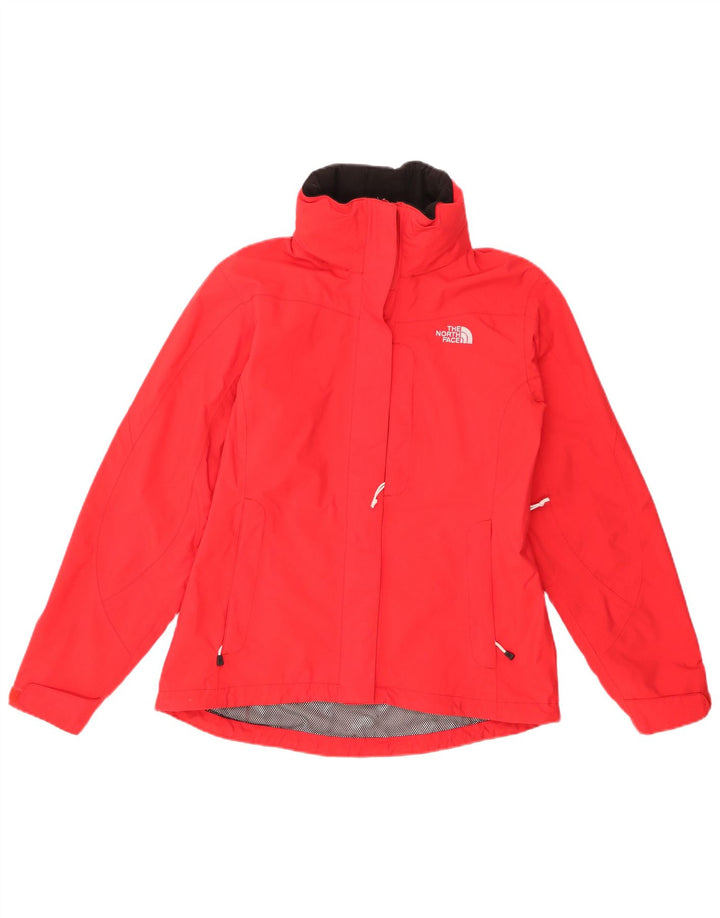 The NORTH FACE Jachetă de ploaie Hyvent oversized cu glugă pentru femei UK 36 Small Red