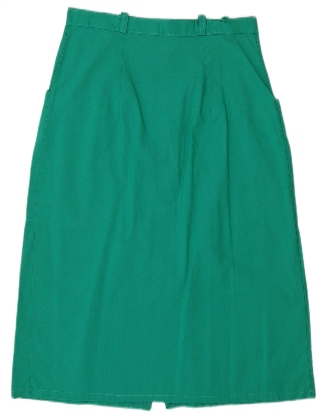 Fusta Midi Vintage Femei W28 Verde Mediu