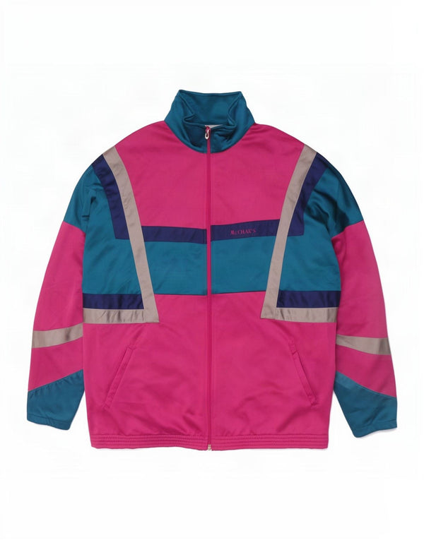 Jachetă de trening pentru bărbați Mc Crae's, XL, roz colorblock