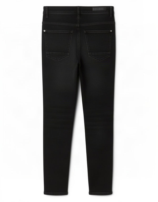Blugi skinny tăiați pentru bărbați Zara EU 40 Medium W31 L24 Negri