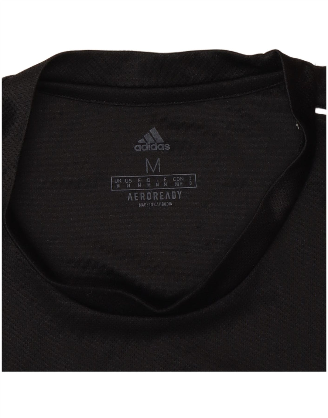 Tricou Adidas Aeroready pentru bărbați Top Mediu Negru