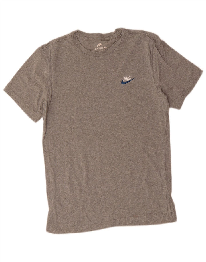 Tricou pentru bărbați NIKE Top mic, gri, bumbac