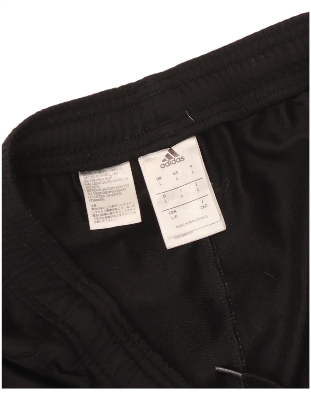 Pantaloni de trening Adidas pentru bărbați, mari, negru, poliester sport