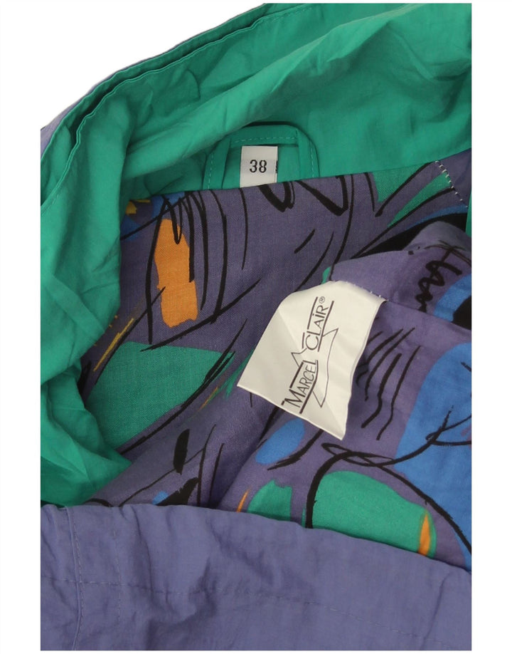 Jachetă de ploaie supradimensionată pentru femei Marcel Clair EU 38 Medium Blue Poliamidă