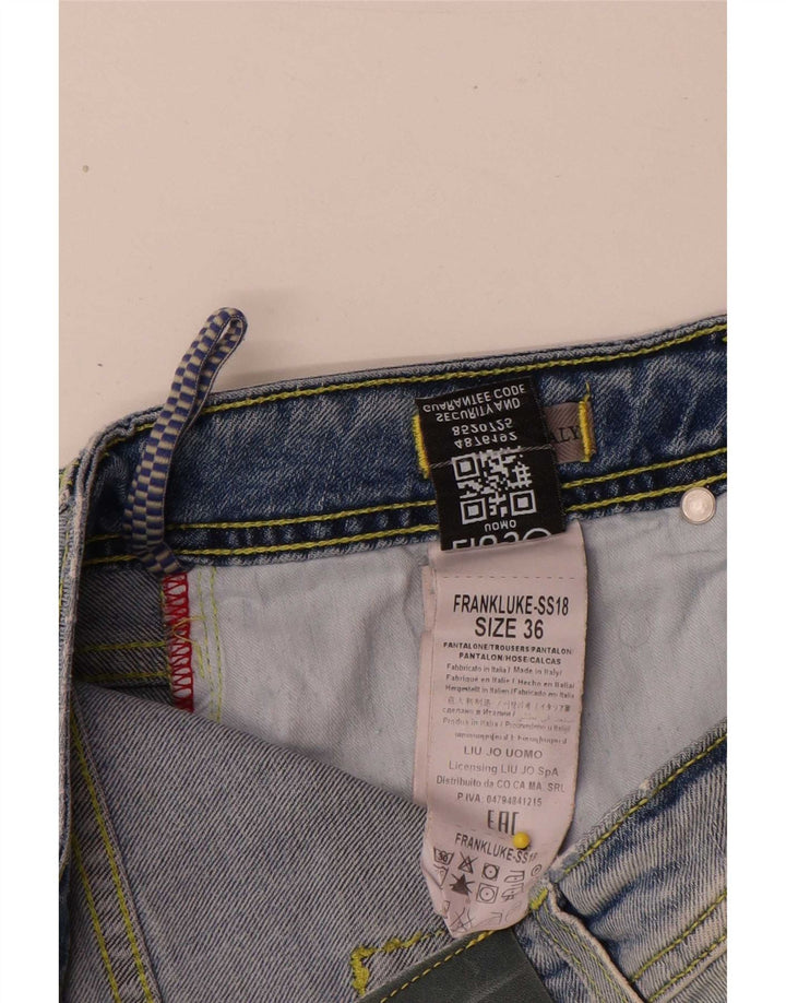 Blugi slim pentru bărbați Liu Jo L32 L32 Bumbac albastru
