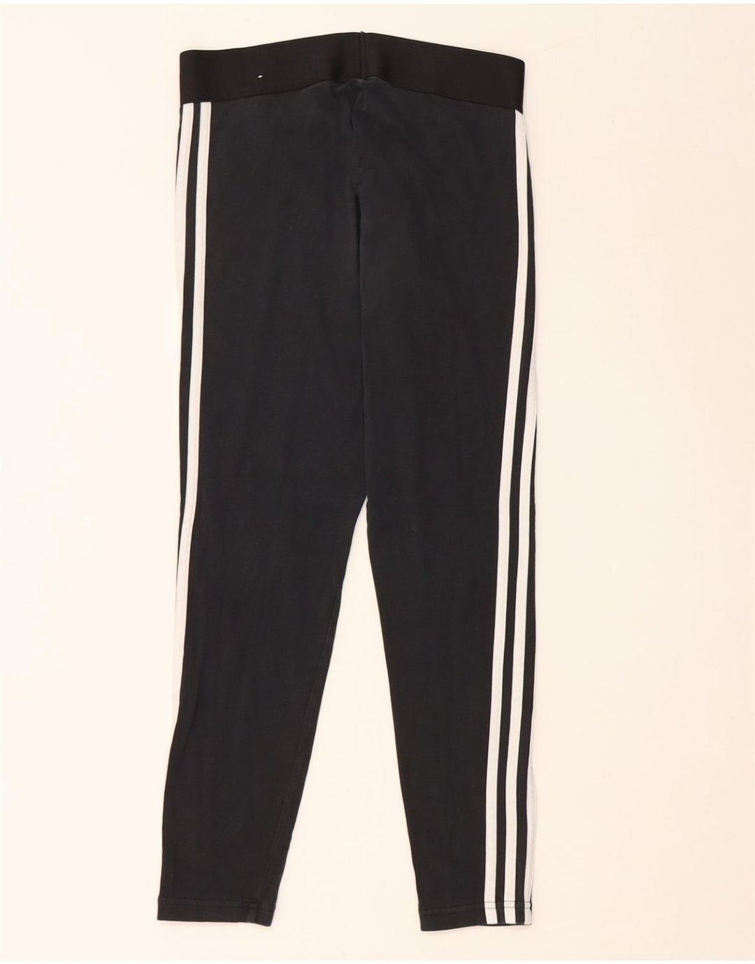 Leggings pentru femei ADIDAS UK 10 mic bumbac negru