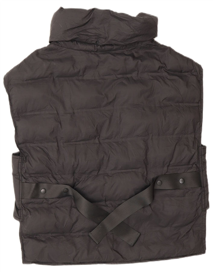 Gilet căptușit supradimensionat pentru femei Zara UK 10 Small Black