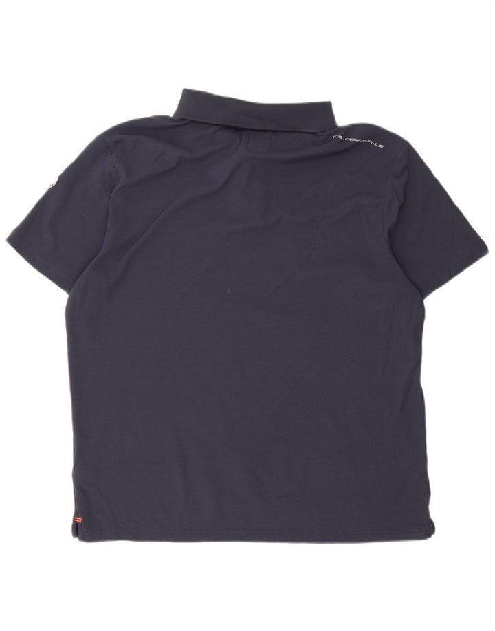 Tricou polo pentru bărbați North Sails XL, poliamidă bleumarin