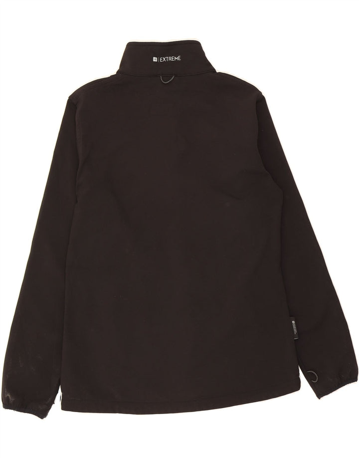 MOUNTAIN WAREHOUSE Womens Bomber Jacket UK 12 Medium Black Polyester Vintage Mountain Warehouse and Second-Hand Mountain Warehouse from Messina Hembry 