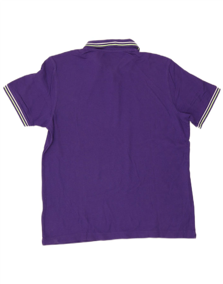 Tricou polo pentru bărbați Lotto Mov mare