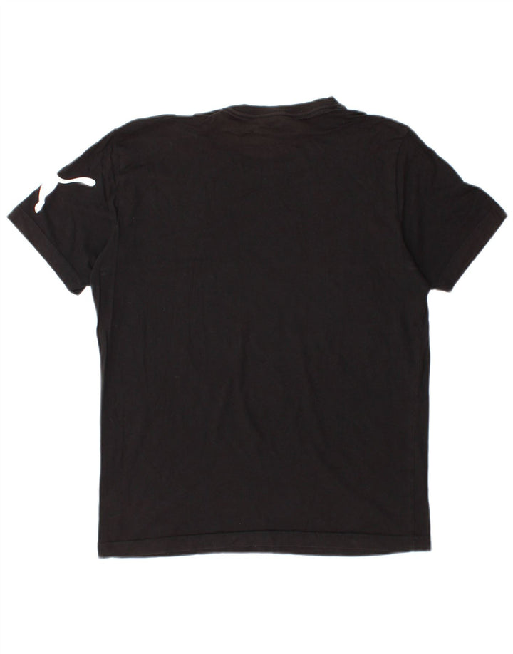 Tricou grafic Puma pentru bărbați Top mic negru
