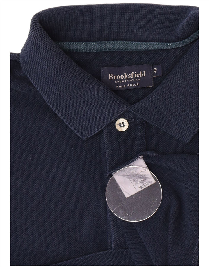 Cămașă polo Brooksfield pentru bărbați IT 48 Medium Bleumarin Bumbac