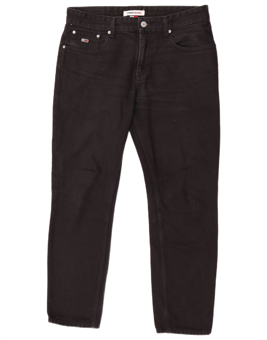 Tommy Hilfiger Ryan Regular Straight Jeans pentru bărbați W32 L29, bumbac negru