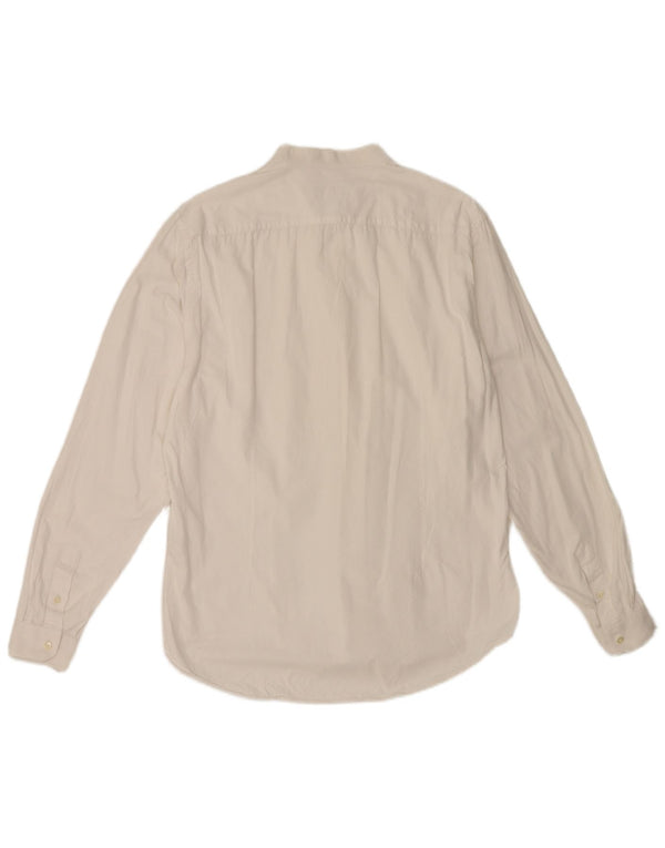 Cămașă pentru bărbați Zara Slim Fit XL Bumbac alb