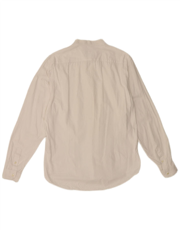 Cămașă pentru bărbați Zara Slim Fit XL Bumbac alb