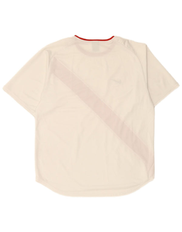 Tricou pentru bărbați NIKE Top Medium White Colorblock