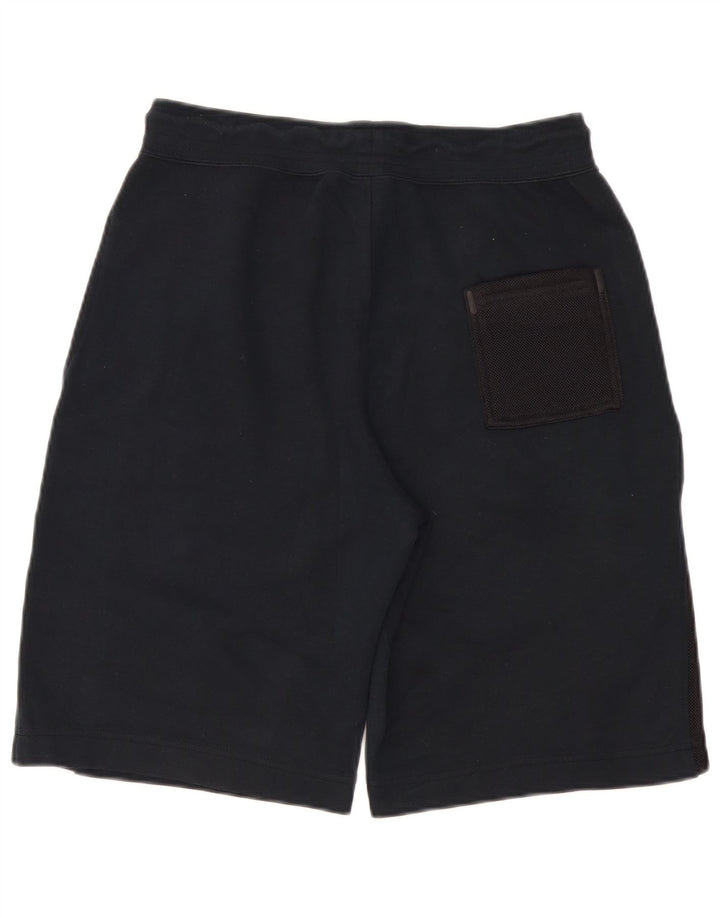 Pantaloni scurți sport Nike pentru bărbați, bumbac mediu negru