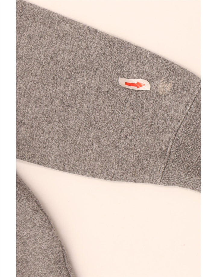 Pulover supradimensionat cu grafic pentru femei Champion UK 10 Gri mic