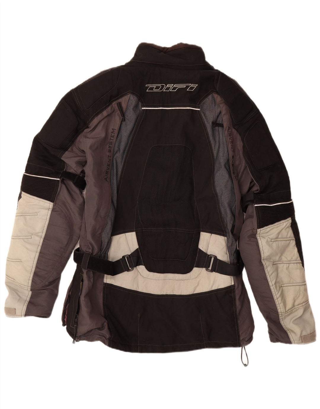 Jachetă Difi Graphic Racer pentru bărbați UK 44 2XL Poliamidă neagră color bloc