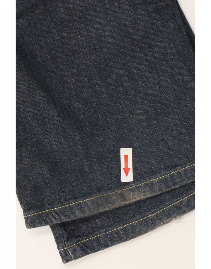 Blugi drepti pentru femei Levi's W26 L32 Bumbac bleumarin