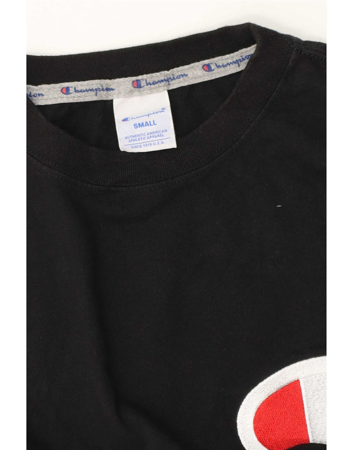 Tricou grafic pentru bărbați Champion Top Mic Negru
