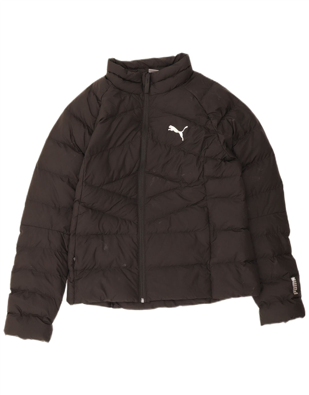 Jachetă căptușită Puma pentru femei UK 14 Medium Black Poliester