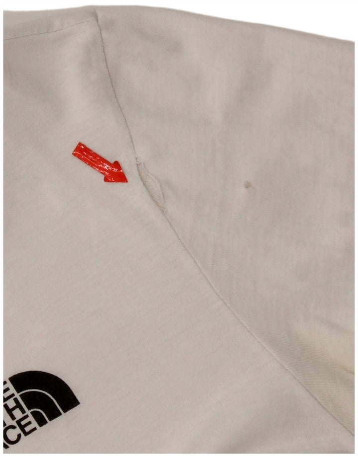 Tricou The North Face pentru femei Top Medium White Bumbac