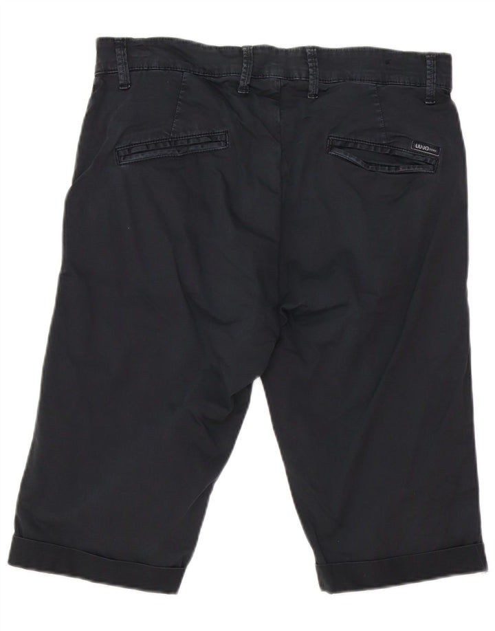 Bermudă pentru bărbați Liu Jo IT 48 Medium W32 Bumbac bleumarin