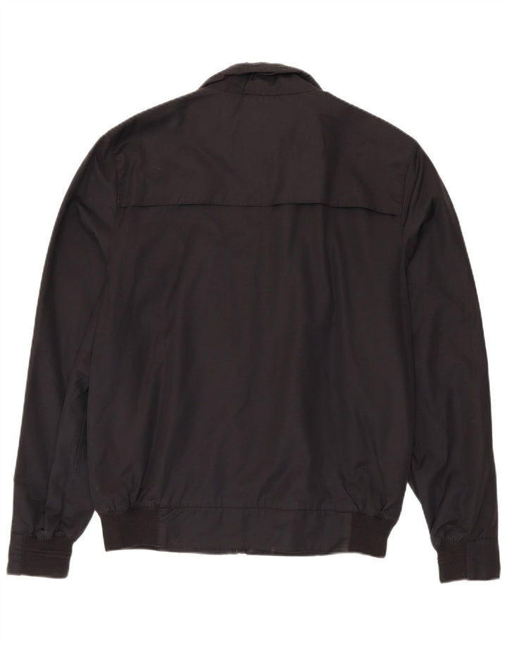 Jachetă Bomber Superdry pentru bărbați UK 40, mare, negru, bumbac