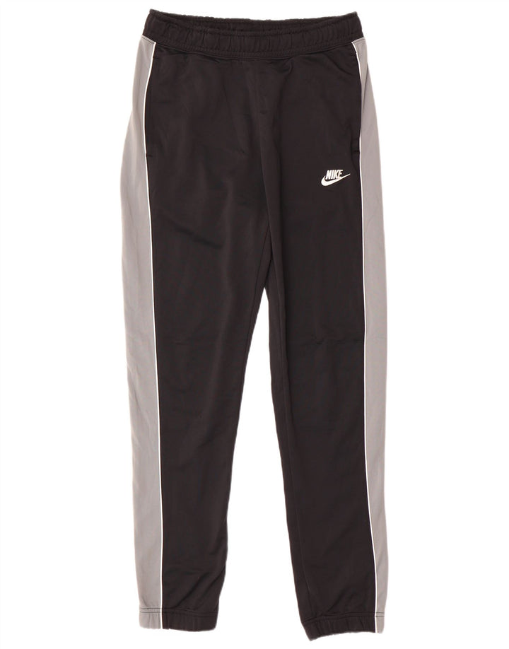 Pantaloni de trening pentru bărbați NIKE Pantaloni de jogging Mici, negru, poliester color bloc