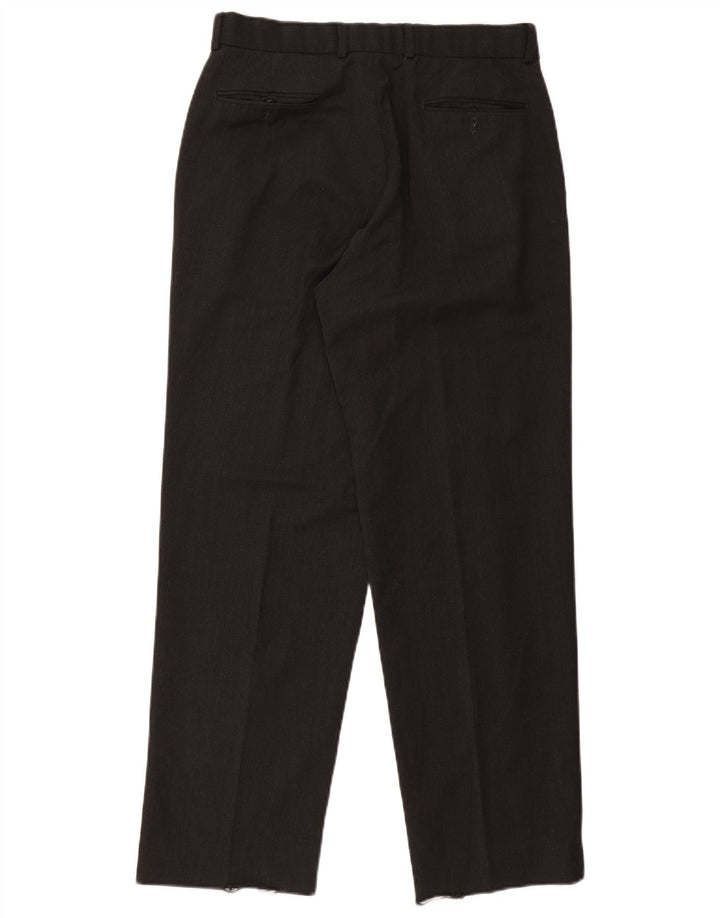 MARKS & SPENCER Pantaloni drepți pentru bărbați L30 L30 Poliester gri