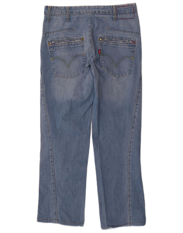 Blugi drepti pentru femei Levi's W31 L30 albastru