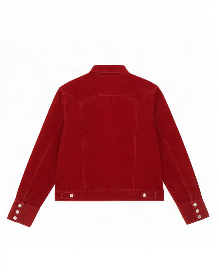 Jachetă din velur pentru femei Gap UK 16 Large Red
