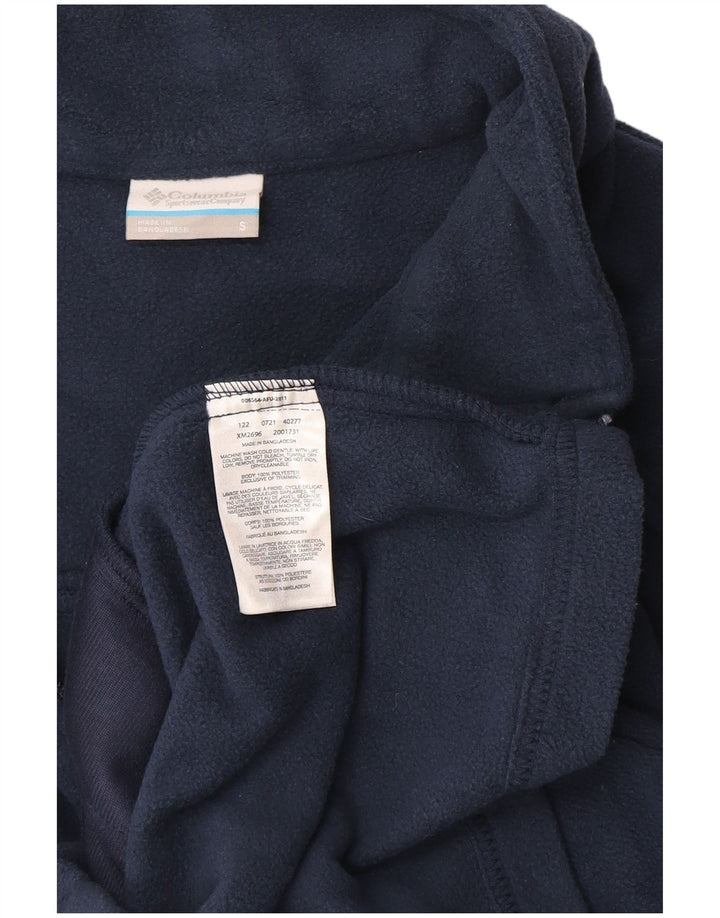 Columbia pentru bărbați fleece gilet UK 36 mic, bleumarin, poliester