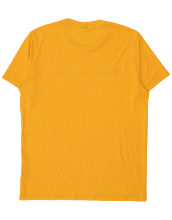 Tricou grafic pentru bărbați Champion Top XL Galben Poliester