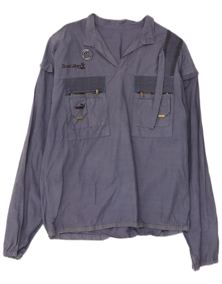 Cămașă pulover PUMA pentru femei UK 18 XL Albastru