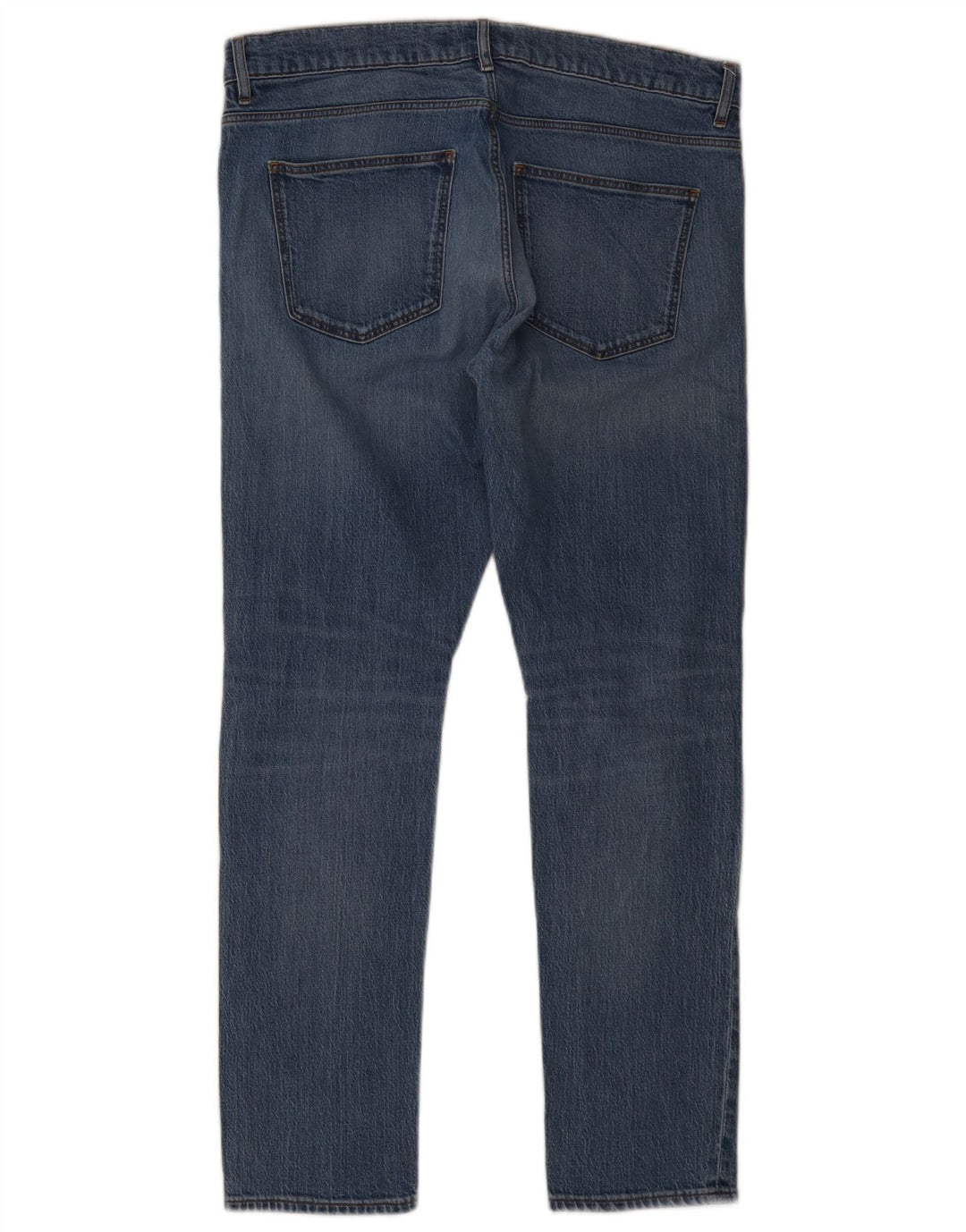 Trussardi Blugi Slim Distressed pentru bărbați W34 L31 Albastru