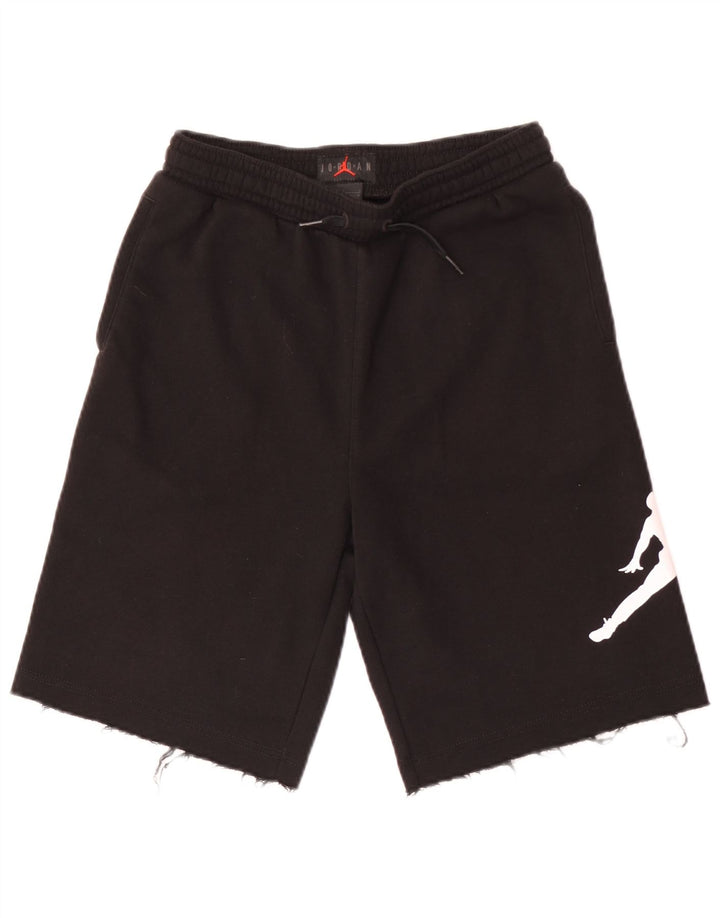 Pantaloni scurți sport grafic Jordan pentru băieți 12-13 ani, mari, negru
