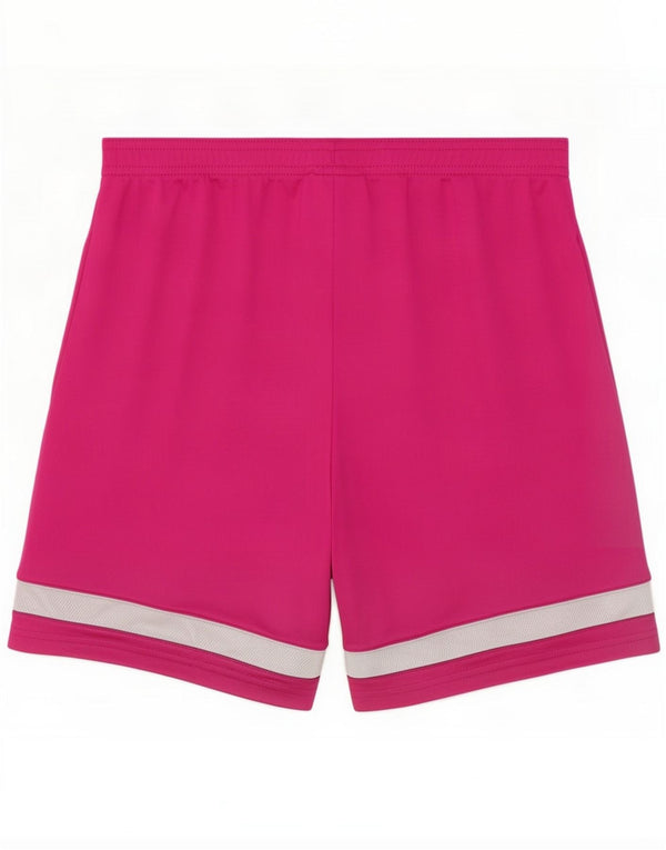 Nike Pantaloni scurti sport pentru femei UK 14 Medium Pink Colorblock Poliester