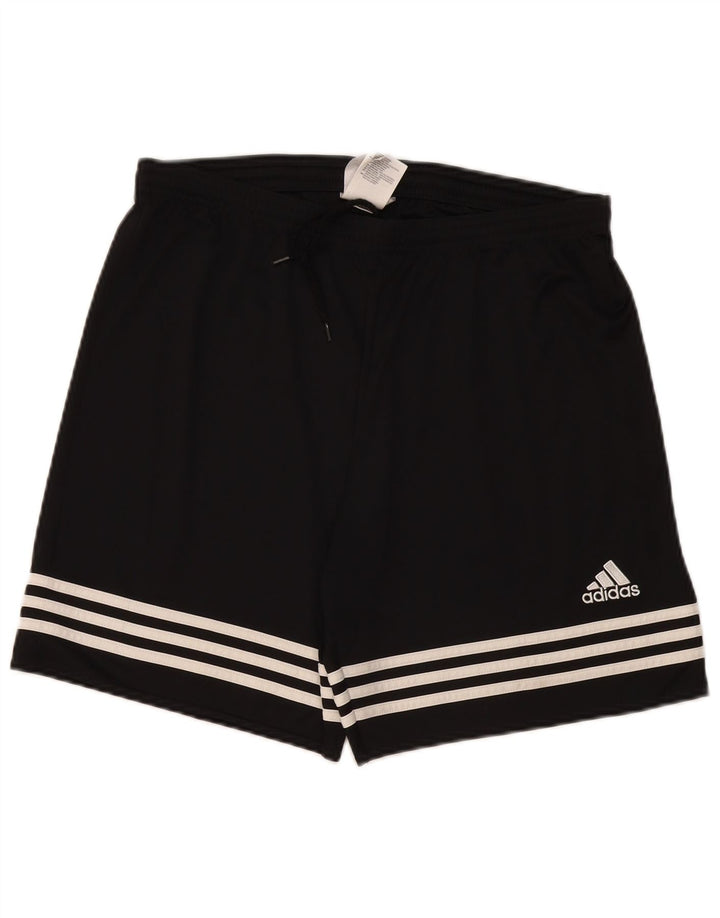 Pantaloni scurți sport pentru bărbați Adidas Climalite, mari, negru, poliester