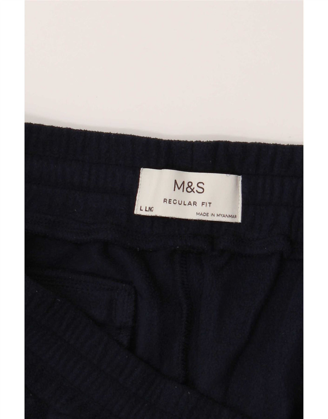 Marks & Spencer Pantaloni de trening pentru bărbați din lână Poliester mari bleumarin