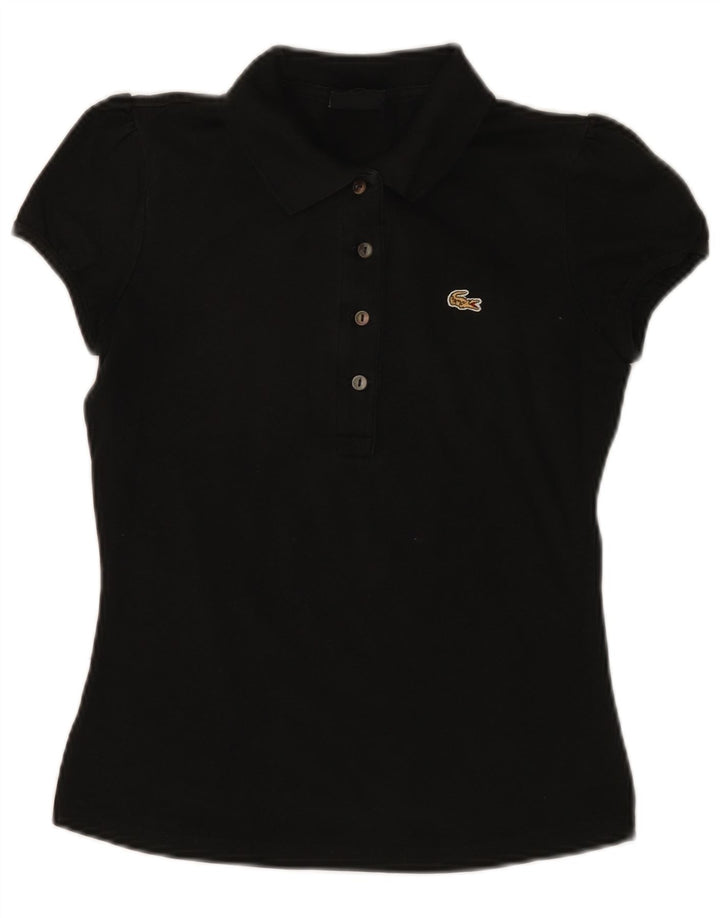 Tricou polo pentru femei LACOSTE Mărimea 38 Medium Negru
